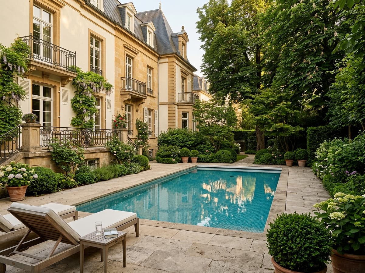 Piscine résidentielle à Luxembourg-Ville, Luxembourg