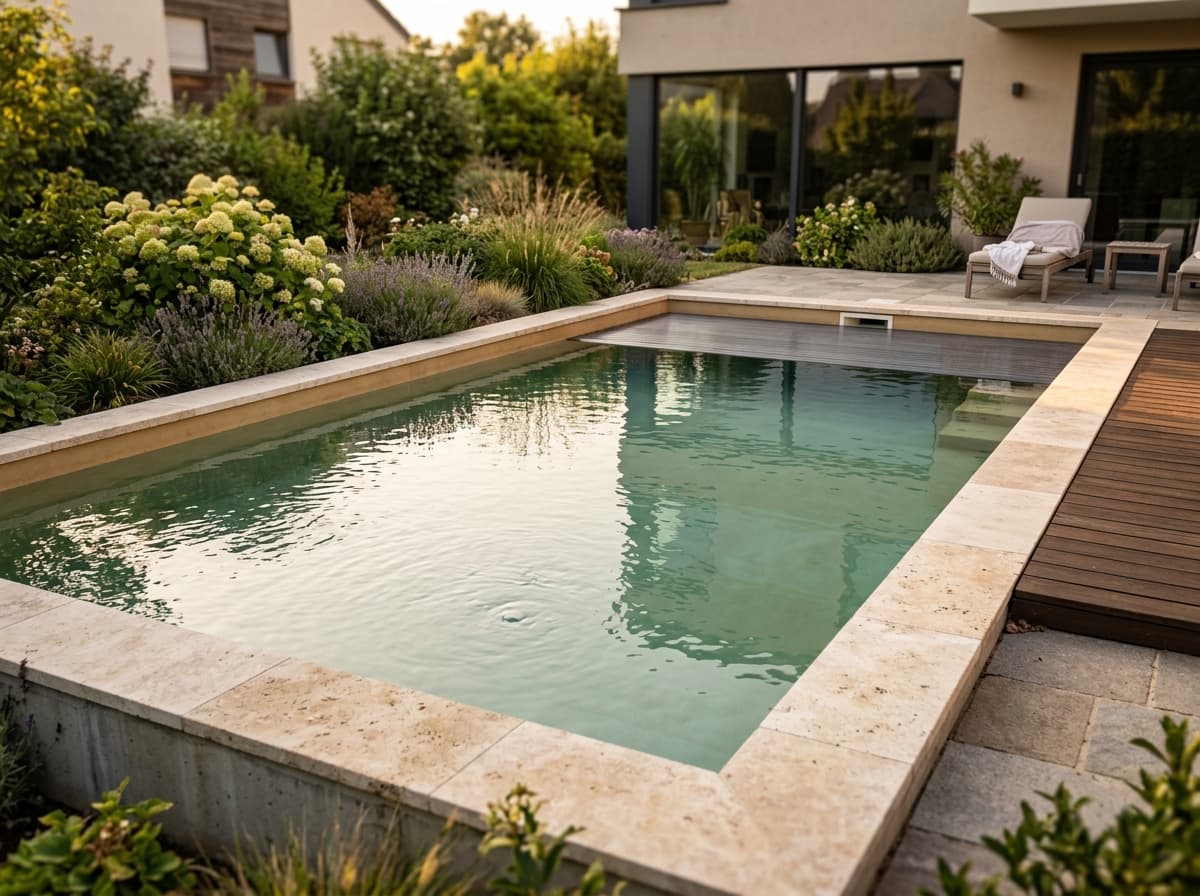Piscine béton à Strassen