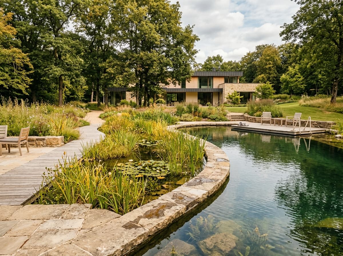 Piscine naturelle à Niederanven