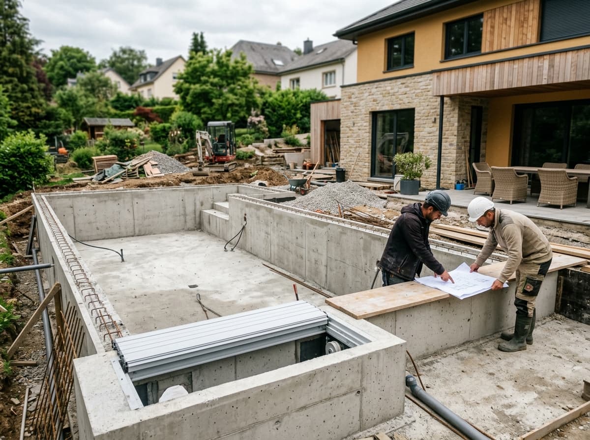 Construction de piscine au Grand-Duché de Luxembourg